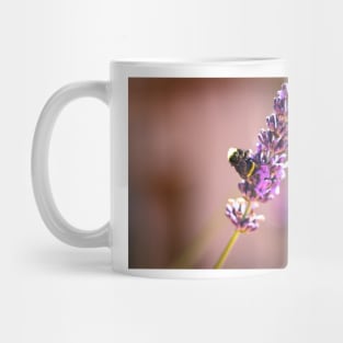 Lavender and bumblebee Mug